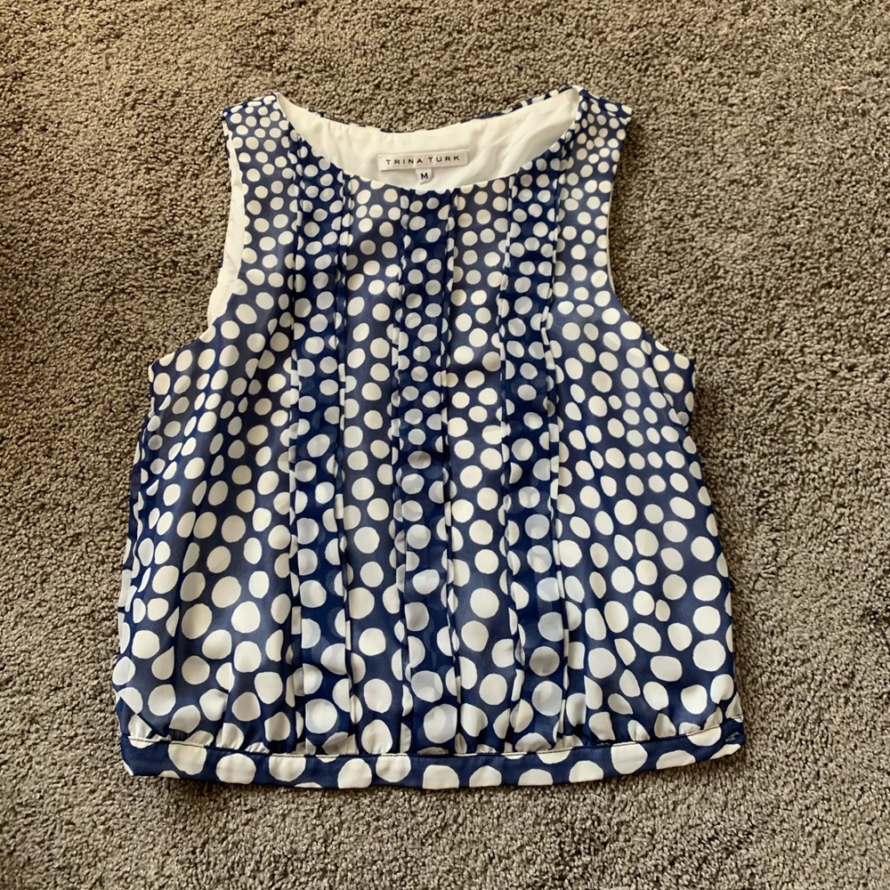 Trina Turk blouse size M